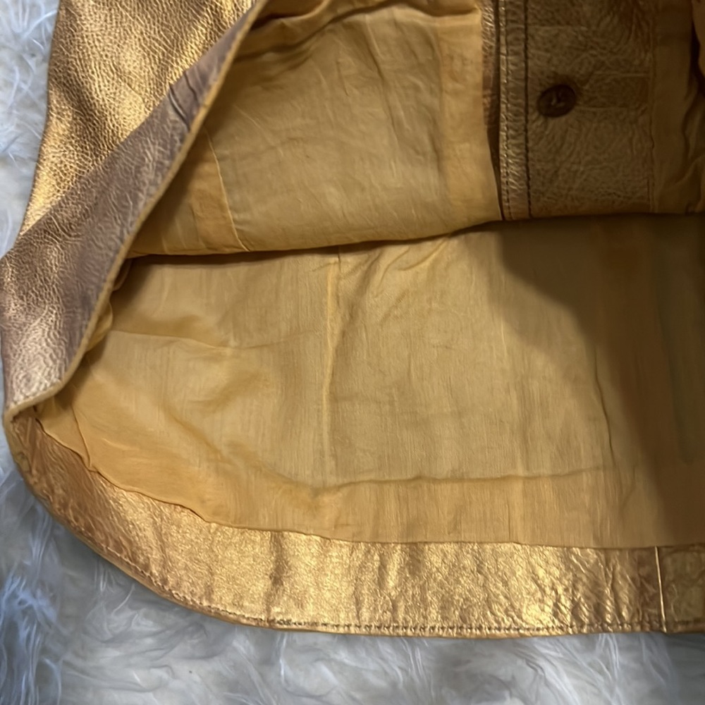 NEW Free People Goldie leather mini dress size 0 - Picture 7 of 8